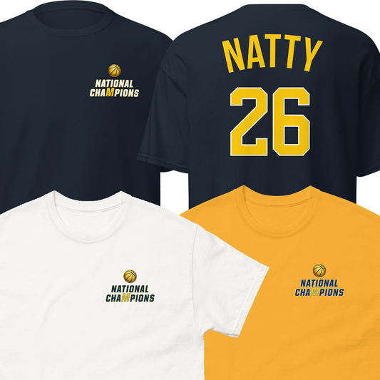 26 Front/Back Basketball Tee With Number