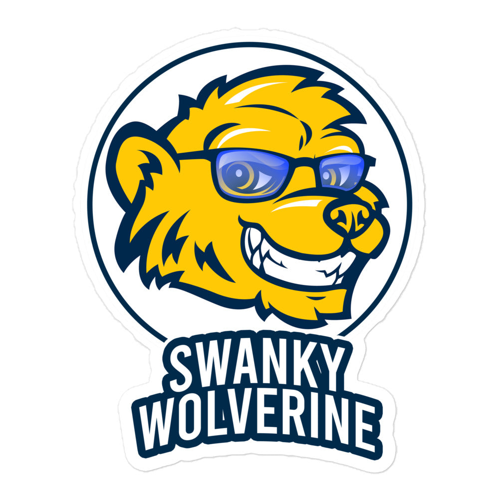 Swanky Wolverine Stickers