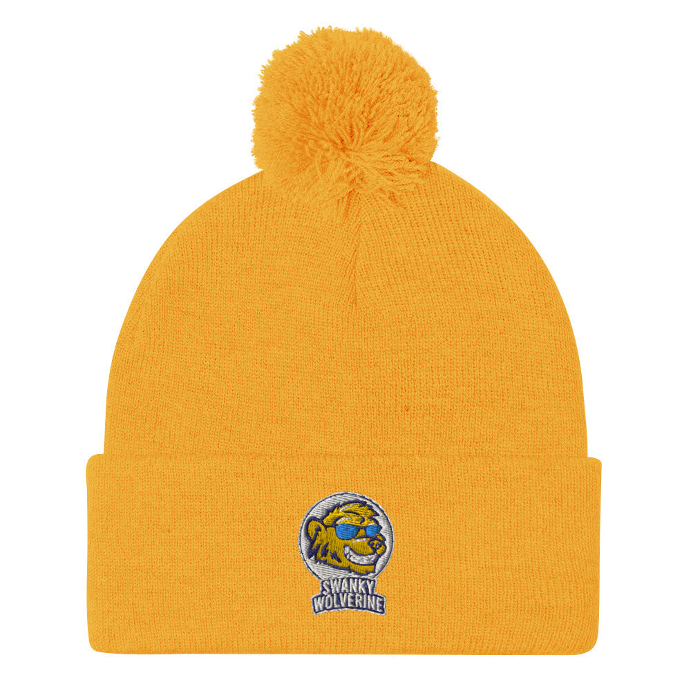 Swanky Pom-Pom Beanie