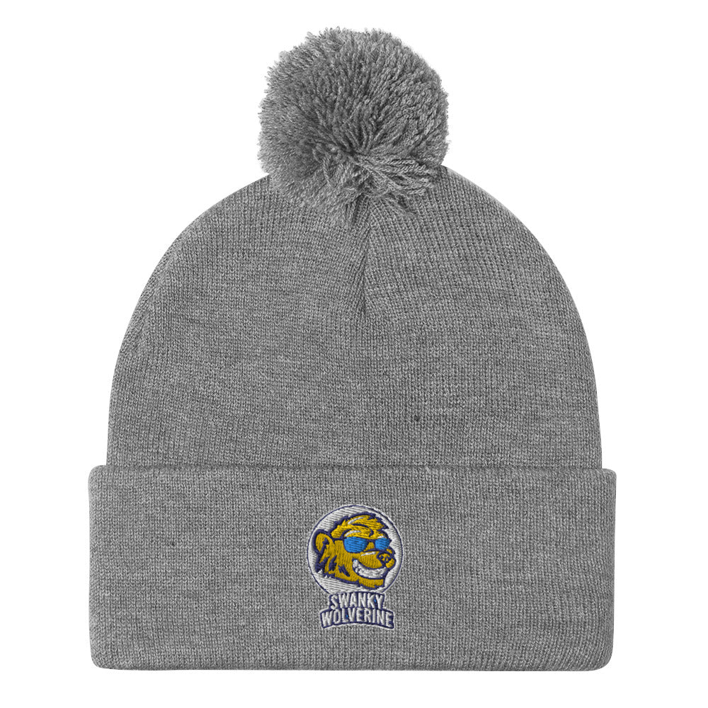Swanky Pom-Pom Beanie