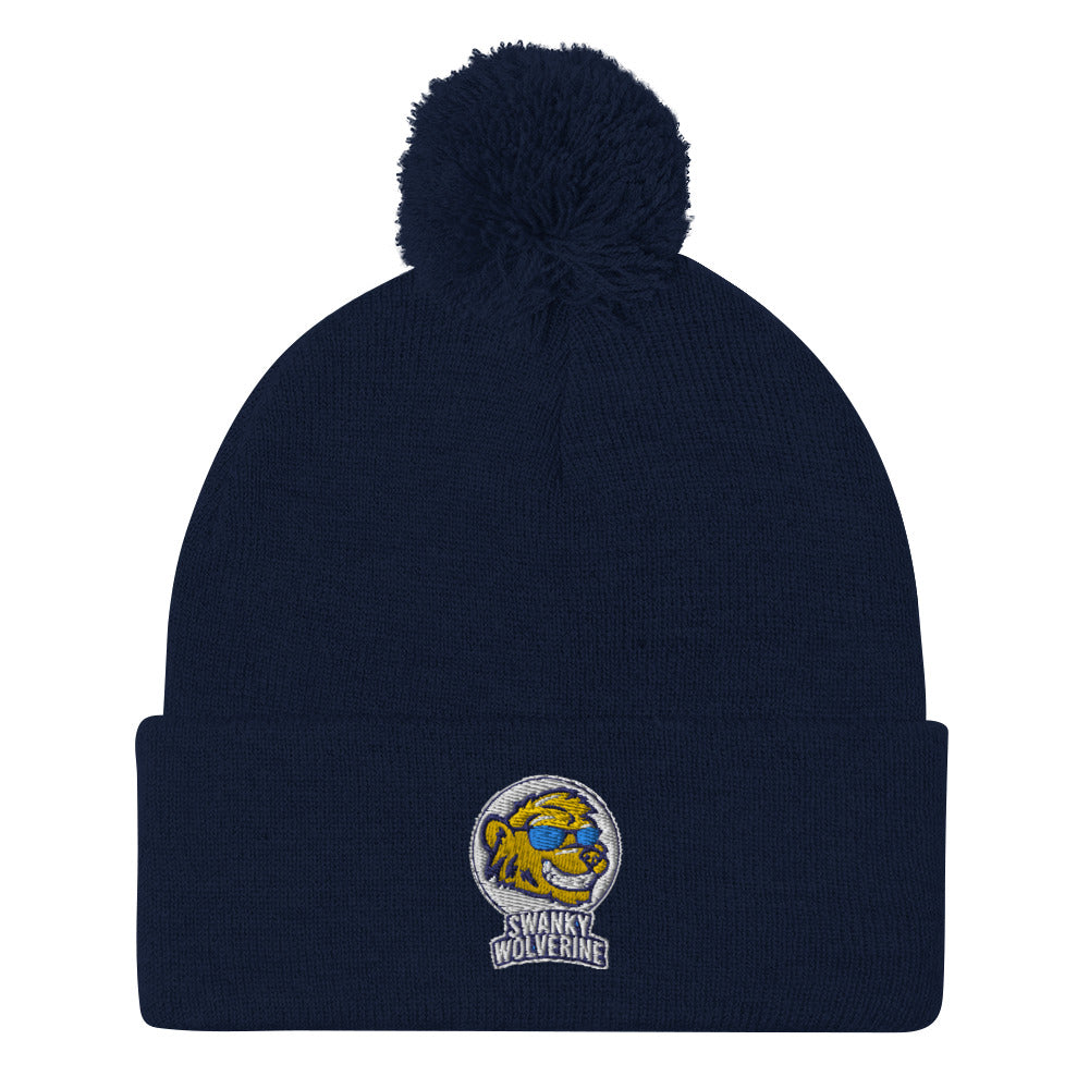 Swanky Pom-Pom Beanie